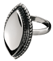 Cremation Jewelry Sterling Silver Oval Ring