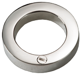 Threaded enclosure shown of Slide Stones cremation jewelry pendant