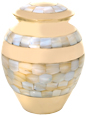 Wholesale Cremation Urns: Mother of Pearl Sharing Urn