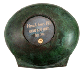 Enclosure shown of Wholesale Cremation Keepsake Brass Shell