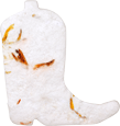 Wholesale Plantable Memorials: 100 Small Cowboy Boot flower seed cards