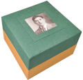 Wholesale Biodegradable Urn: Green with Photo