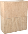 Wholesale Biodegradable Urn: Simplicity Wood Grain