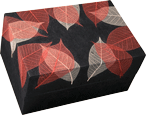 Wholesale Biodegradable Urns: Autumn Leaves- rectangle