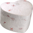 Wholesale Biodegradable Urns: Unity Floral Heart