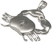 Closure shown of Zodiac Crab Wholesale Cremation Jewelry