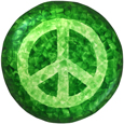 Wholesale Circle of Life Eco Urn: Peace Sign