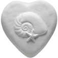 Wholesale Circle of Life Eco Urn: Nautilus and Starfish Heart