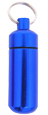 Wholesale Cremation Keychain Aluminum Urn Keepsake Blue