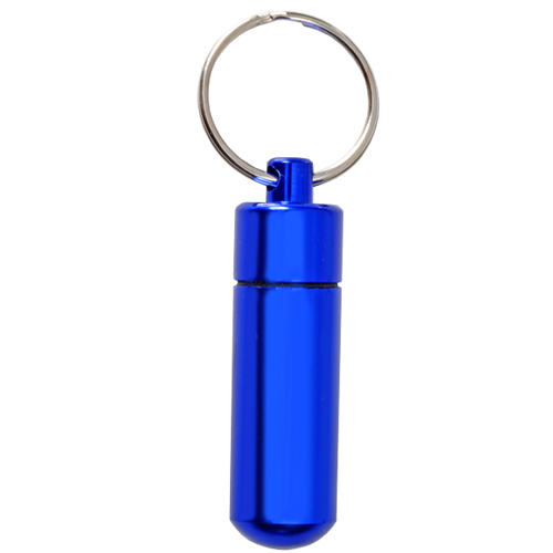 Wholesale Cremation Keychain Aluminum Urn Keepsake Blue Wholesale Cremation Keychain Aluminum Urn Keepsake Blue