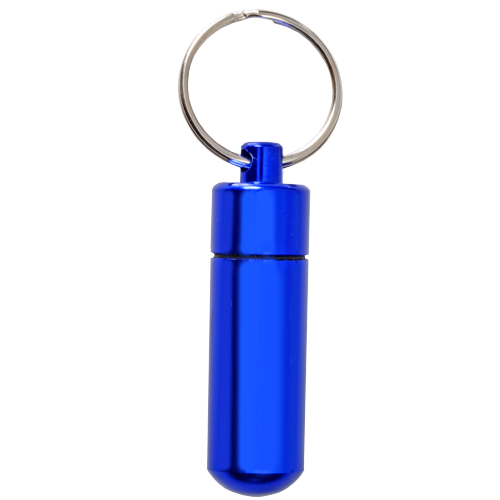 Wholesale Cremation Keychain Aluminum Urn Keepsake Blue Wholesale Cremation Keychain Aluminum Urn Keepsake Blue