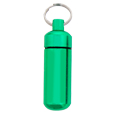 Wholesale Cremation Keychain Aluminum Urn Keepsake Green