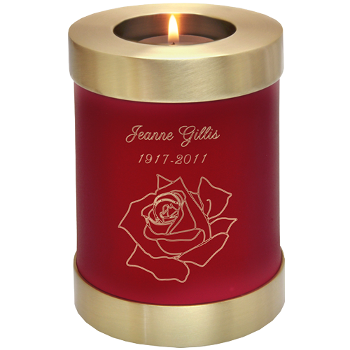 Wholesale Urn Keepsake Scarlet Candle Holder Urn