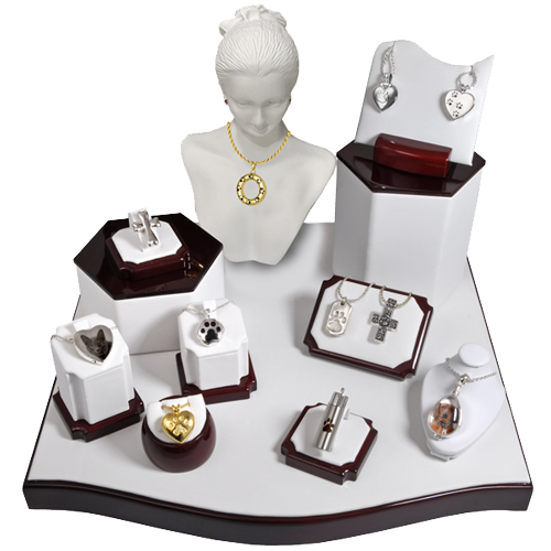 Wholesale Pet Cremation Jewelry Display 11 Piece