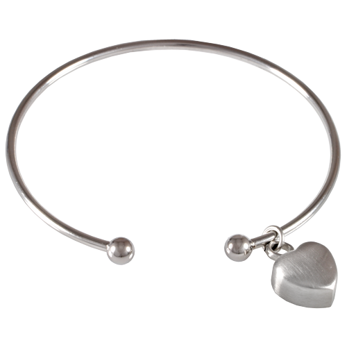 Wholesale Pet Cremation Jewelry Stainless Steel Cuff Bracelet with Heart Wholesale Pet Cremation Jewelry Stainless Steel Cuff Bracelet with Heart
