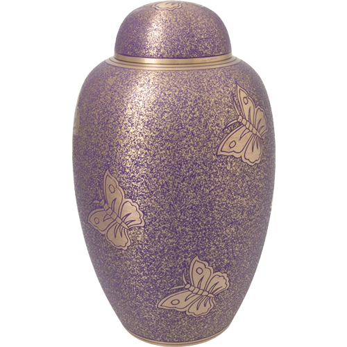 Wholesale Cremation Urns ButterfliesPurple