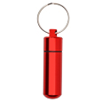 Wholesale Cremation Keychain Aluminum Urn Keepsake Red